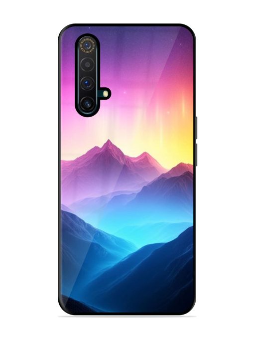 Cosmic Mountains Glossy Soft Edge Case for Realme X3 Chachhi