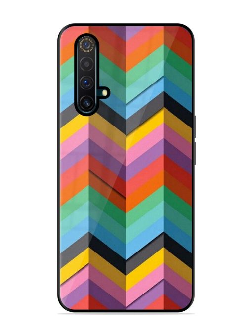 Colorful Zigzag Glossy Soft Edge Case for Realme X3 Chachhi