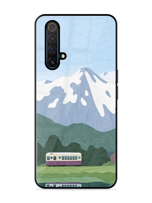 Mountainside Reflections Glossy Soft Edge Case for Realme X3 Chachhi