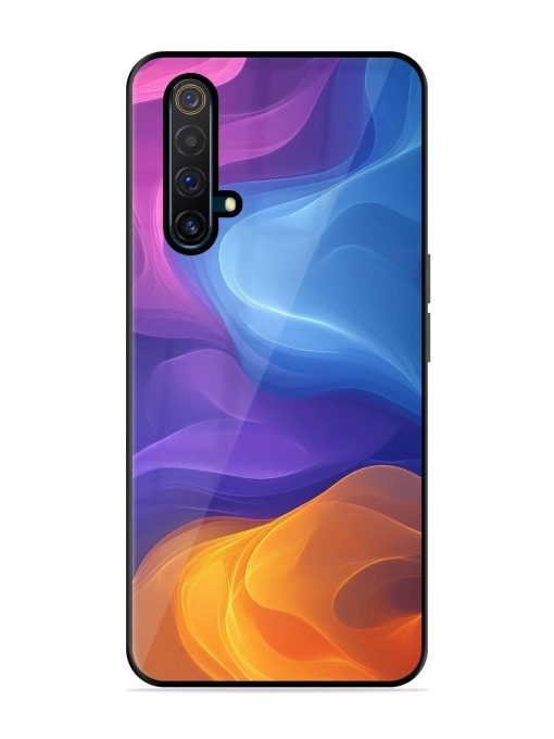 Cosmic Currents Glossy Soft Edge Case for Realme X3 Chachhi