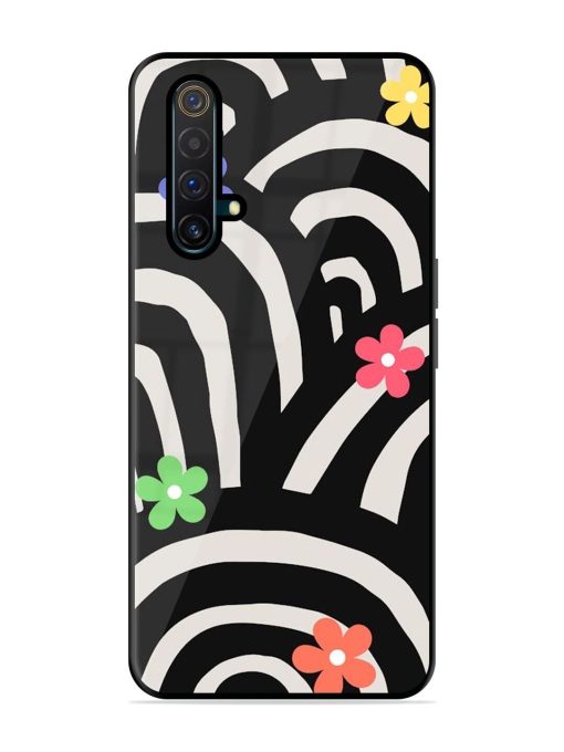 Rainbow Arcs Glossy Soft Edge Case for Realme X3 Chachhi