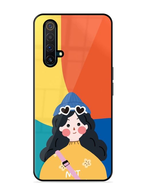 Colorful Vibes Glossy Soft Edge Case for Realme X3 Chachhi