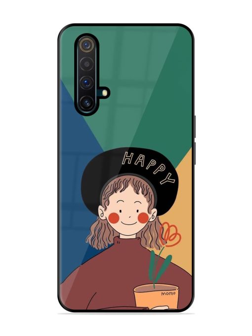 Happy Momo Glossy Soft Edge Case for Realme X3 Chachhi