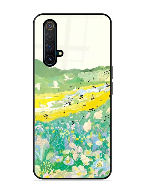 Melody In Bloom Glossy Soft Edge Case for Realme X3 Chachhi