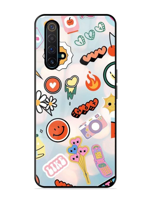 Cheerful Glossy Soft Edge Case for Realme X3 Chachhi