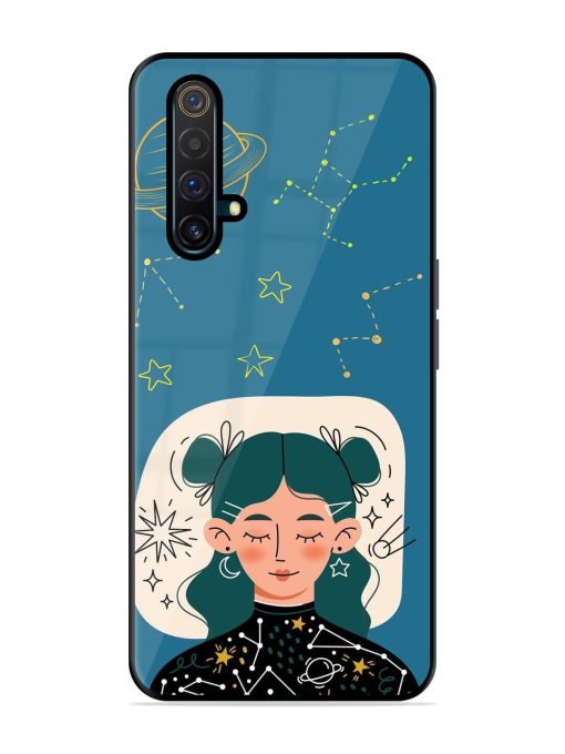 Cosmic Daydreamer Glossy Soft Edge Case for Realme X3 Chachhi