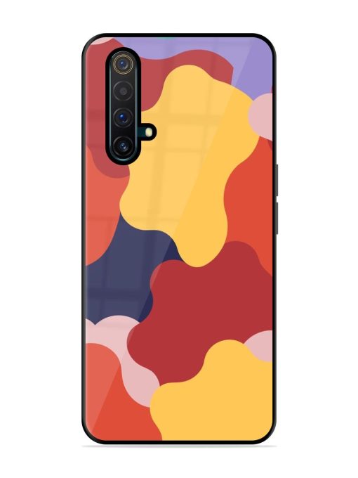 Gooey Color Chaos Glossy Soft Edge Case for Realme X3 Chachhi