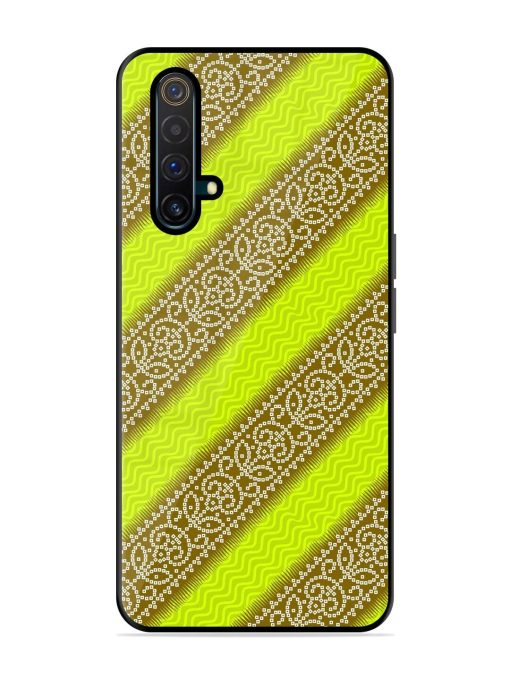 Golden Bandana Bliss Glossy Soft Edge Case for Realme X3 Chachhi