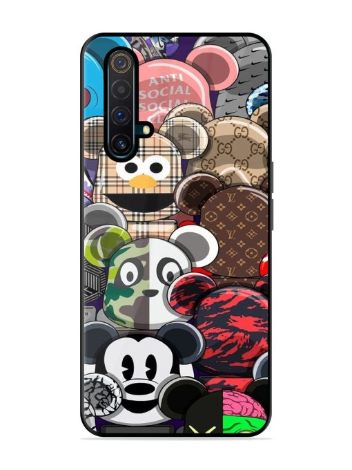 Streetwear Bearbrick Extravaganza Glossy Soft Edge Case for Realme X3 Chachhi