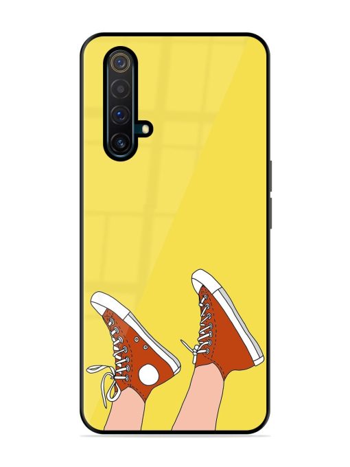 Kicking Back Glossy Soft Edge Case for Realme X3 Chachhi