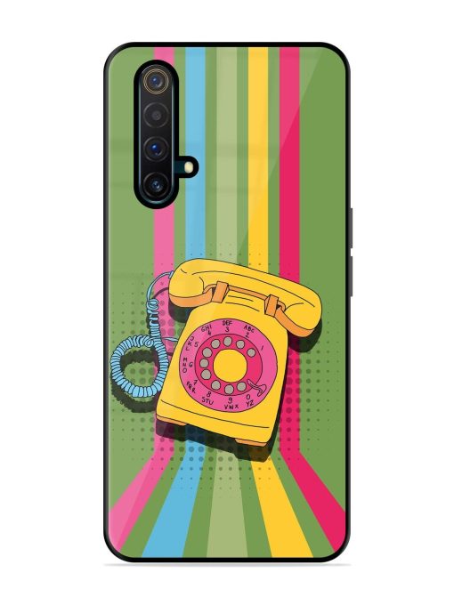 Retro Dialer Glossy Soft Edge Case for Realme X3 Chachhi