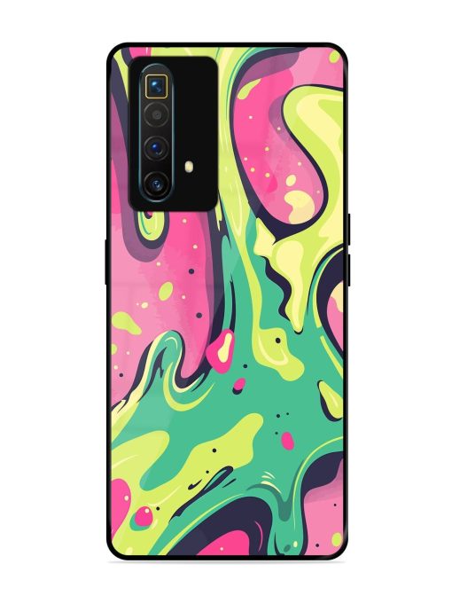 Gooey Grooves Glossy Soft Edge Case for Realme X3 Superzoom Chachhi