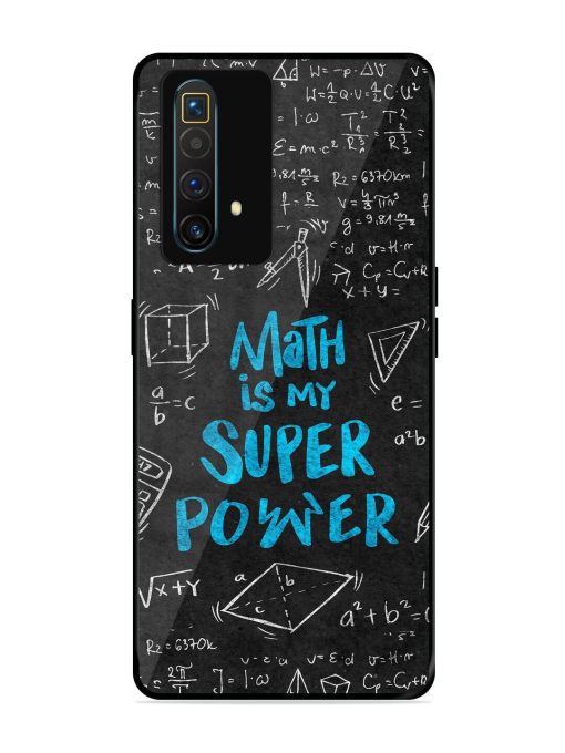 Math Magic Glossy Soft Edge Case for Realme X3 Superzoom Chachhi