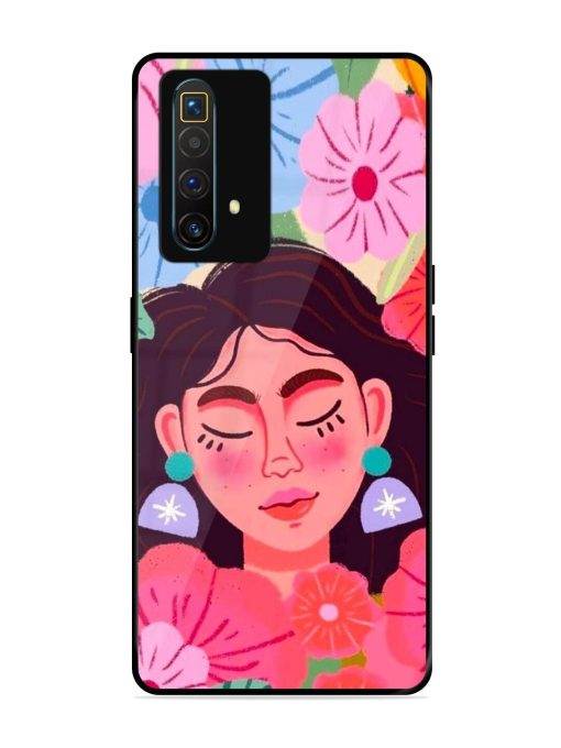 Blooming Serenity Glossy Soft Edge Case for Realme X3 Superzoom Chachhi