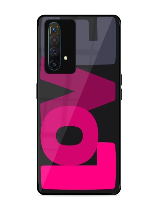 Pixelated Pastel Glossy Soft Edge Case for Realme X3 Superzoom