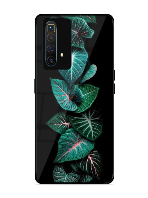 Emerald Elegance Glossy Soft Edge Case for Realme X3 Superzoom Chachhi