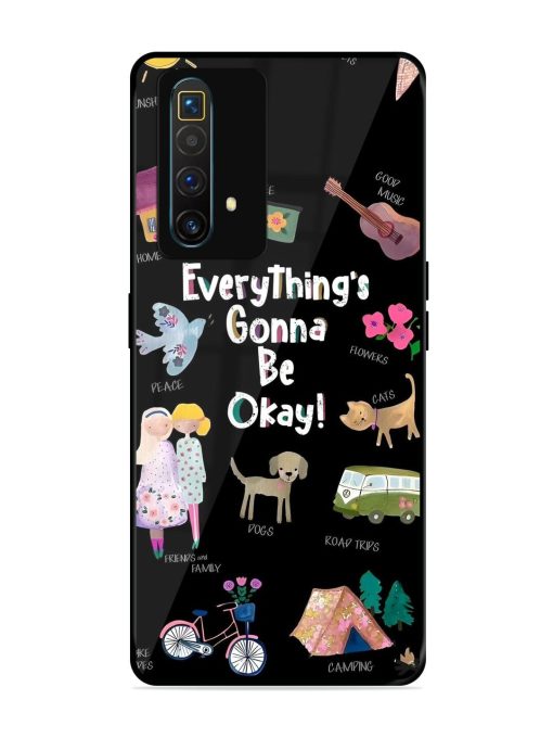 Everything'S Gonna Be Okay Glossy Soft Edge Case for Realme X3 Superzoom Chachhi