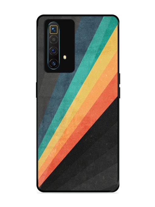 Retro Spectrum Glossy Soft Edge Case for Realme X3 Superzoom