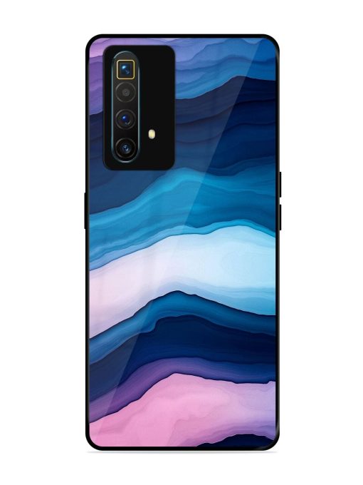 Oceanic Layers Glossy Soft Edge Case for Realme X3 Superzoom