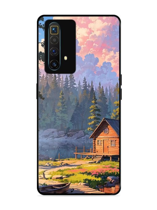 Lakeside Serenity Glossy Soft Edge Case for Realme X3 Superzoom Chachhi