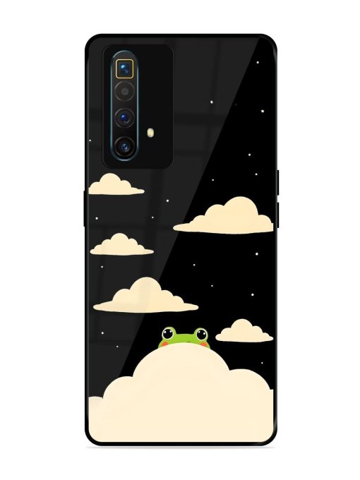 Froggy Night Sky Glossy Soft Edge Case for Realme X3 Superzoom Chachhi