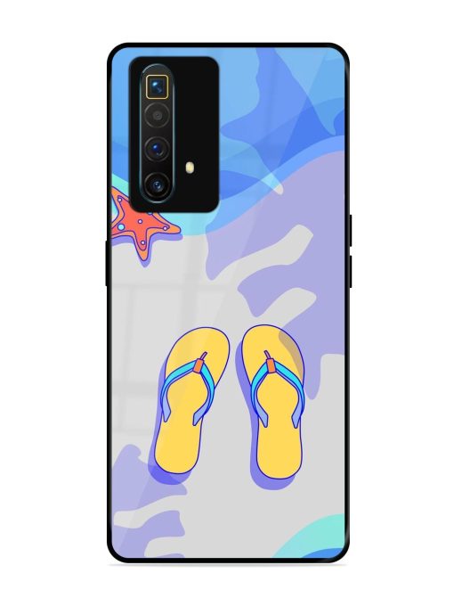 Sandy Toes And Salty Seas Glossy Soft Edge Case for Realme X3 Superzoom Chachhi