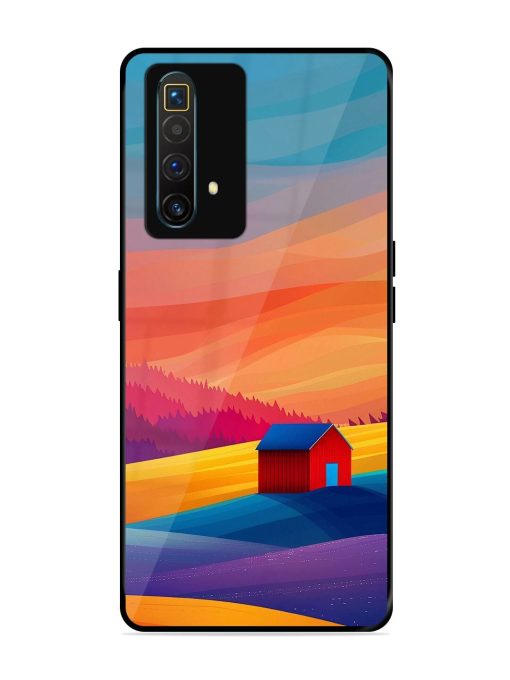 Sunset Solitude Glossy Soft Edge Case for Realme X3 Superzoom Chachhi