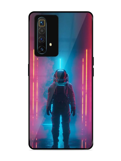 Neon Astronaut Glossy Soft Edge Case for Realme X3 Superzoom Chachhi