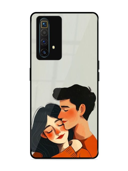 Craft Couples Glossy Soft Edge Case for Realme X3 Superzoom Chachhi