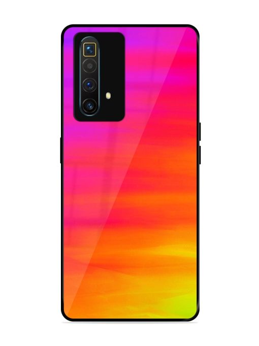 Neon Horizon Glossy Soft Edge Case for Realme X3 Superzoom Chachhi