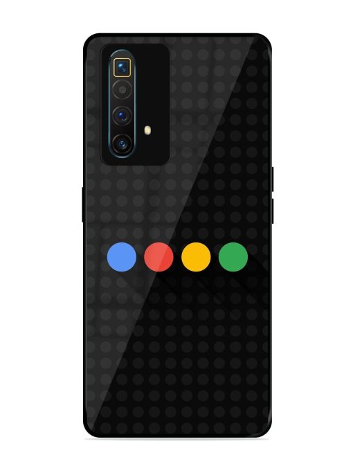 Google Dots Glossy Soft Edge Case for Realme X3 Superzoom Chachhi