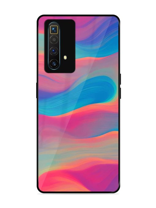 Wavy Wonder Glossy Soft Edge Case for Realme X3 Superzoom Chachhi