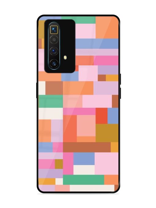 Colorful Chaos Glossy Soft Edge Case for Realme X3 Superzoom Chachhi