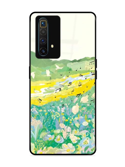 Melody In Bloom Glossy Soft Edge Case for Realme X3 Superzoom Chachhi