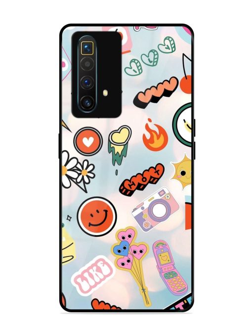 Cheerful Glossy Soft Edge Case for Realme X3 Superzoom