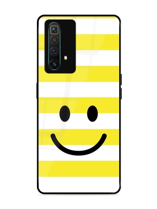 Smiling Stripes Glossy Soft Edge Case for Realme X3 Superzoom Chachhi