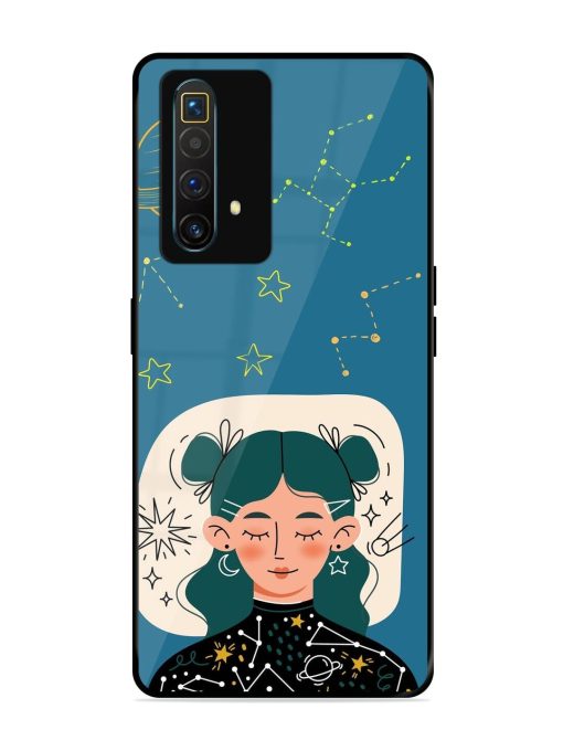 Cosmic Daydreamer Glossy Soft Edge Case for Realme X3 Superzoom Chachhi