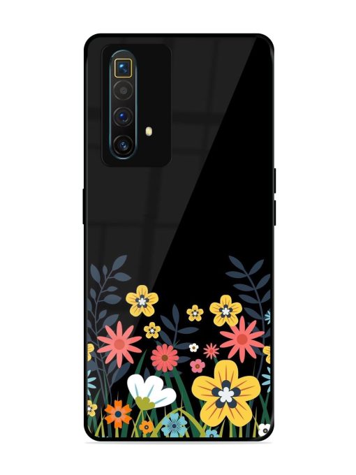 Floral Night Sky Glossy Soft Edge Case for Realme X3 Superzoom Chachhi