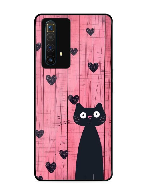 Feline Valentine'S Day Glossy Soft Edge Case for Realme X3 Superzoom Chachhi