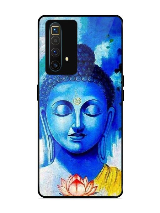 Serene Buddha With Lotus Glossy Soft Edge Case for Realme X3 Superzoom Chachhi