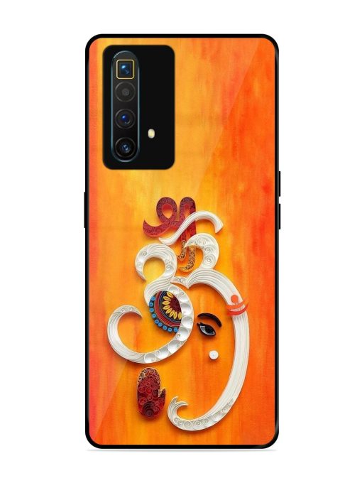 Ganesha In Quilling Art Glossy Soft Edge Case for Realme X3 Superzoom Chachhi