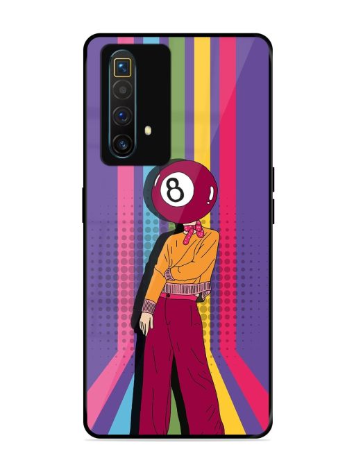 Eight Ball Fashionista Glossy Soft Edge Case for Realme X3 Superzoom Chachhi