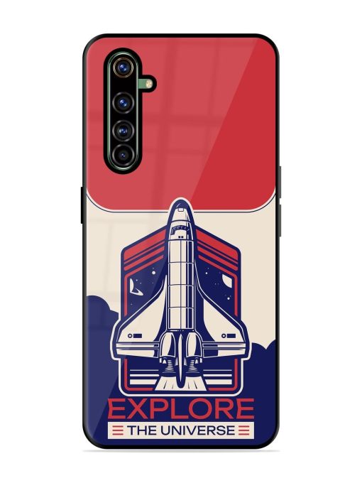 Cosmic Voyage Glossy Soft Edge Case for Realme X50 Pro Chachhi