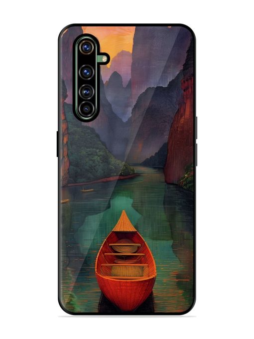 Serene Passage Glossy Soft Edge Case for Realme X50 Pro Chachhi