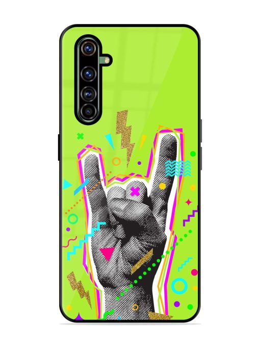 Neon Rock Glossy Soft Edge Case for Realme X50 Pro Chachhi