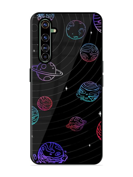 Cosmic Ballet Glossy Soft Edge Case for Realme X50 Pro Chachhi