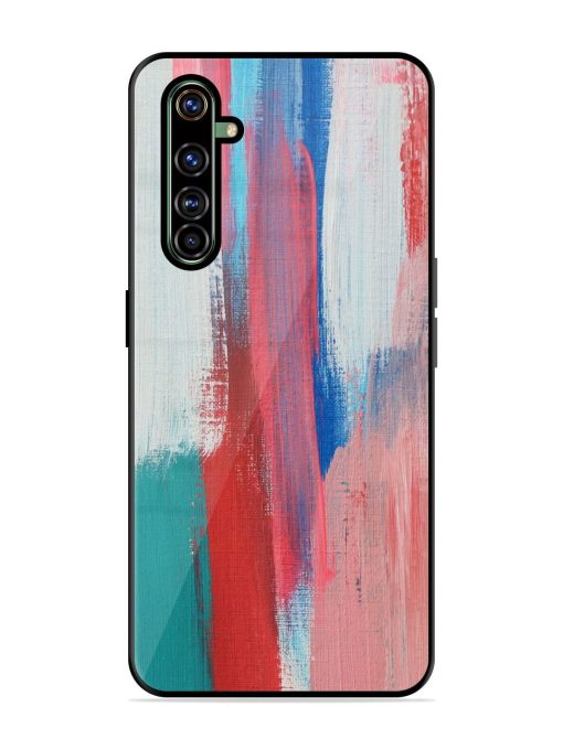 Colorful Chaos Glossy Soft Edge Case for Realme X50 Pro Chachhi