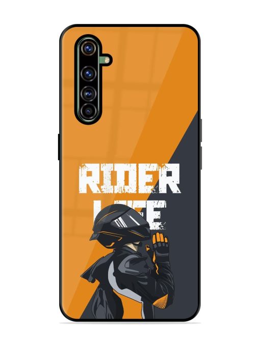 Ride Never Ends Glossy Soft Edge Case for Realme X50 Pro Chachhi