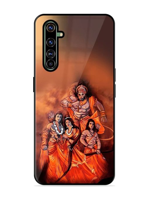 Sita Ram Glossy Soft Edge Case for Realme X50 Pro Chachhi