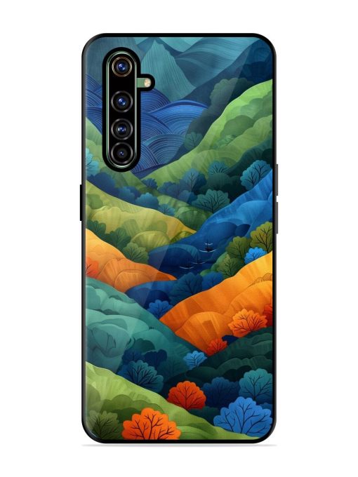 Serene Summits Glossy Soft Edge Case for Realme X50 Pro Chachhi